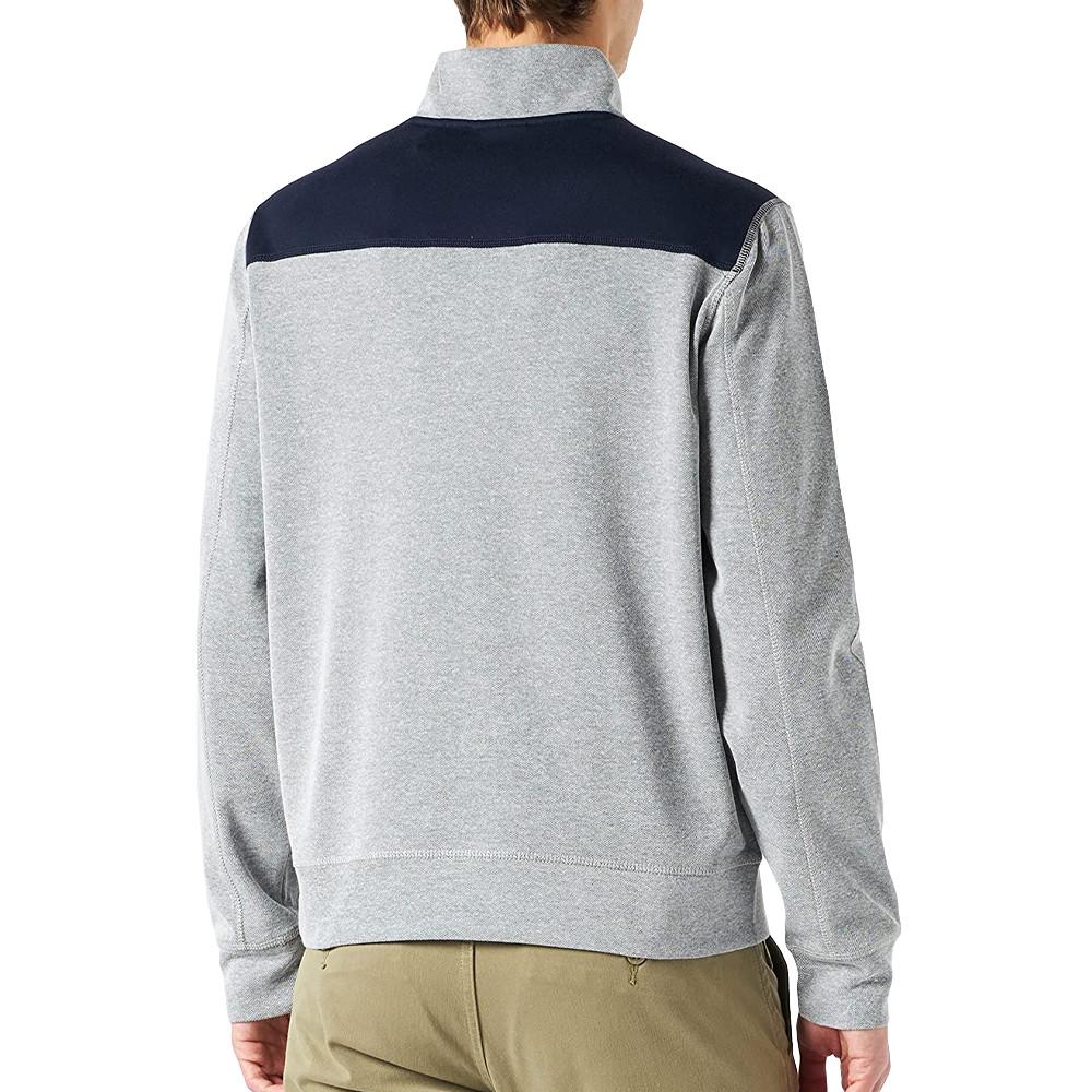 Kaporal Sweat 1/4 zip Gris/Marine Homme Kaporal Volta