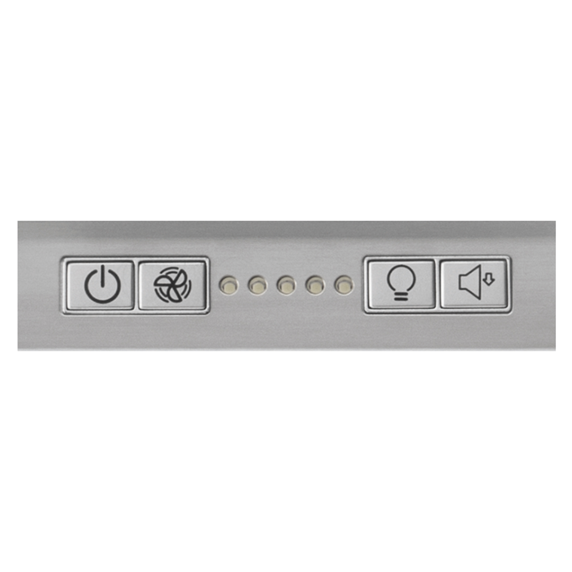 BAUKNECHT Inselhaube DBIF93LBX - Edelstahl - B