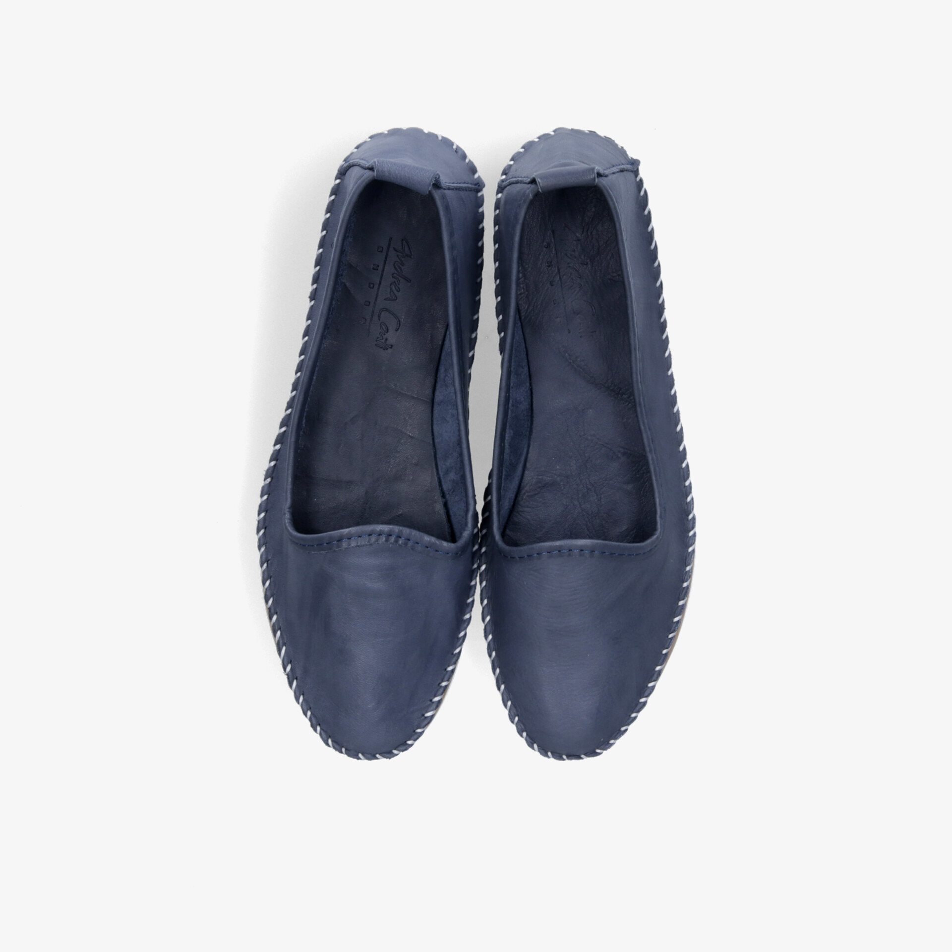 Andrea Conti Damen Slipper blau