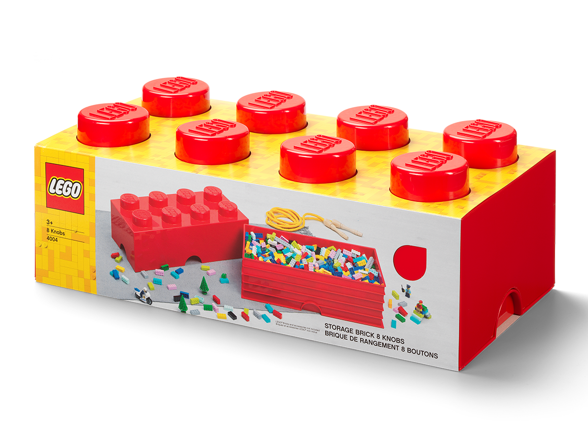 Bloco de armazenamento de 8 pinos – vermelho 5006867