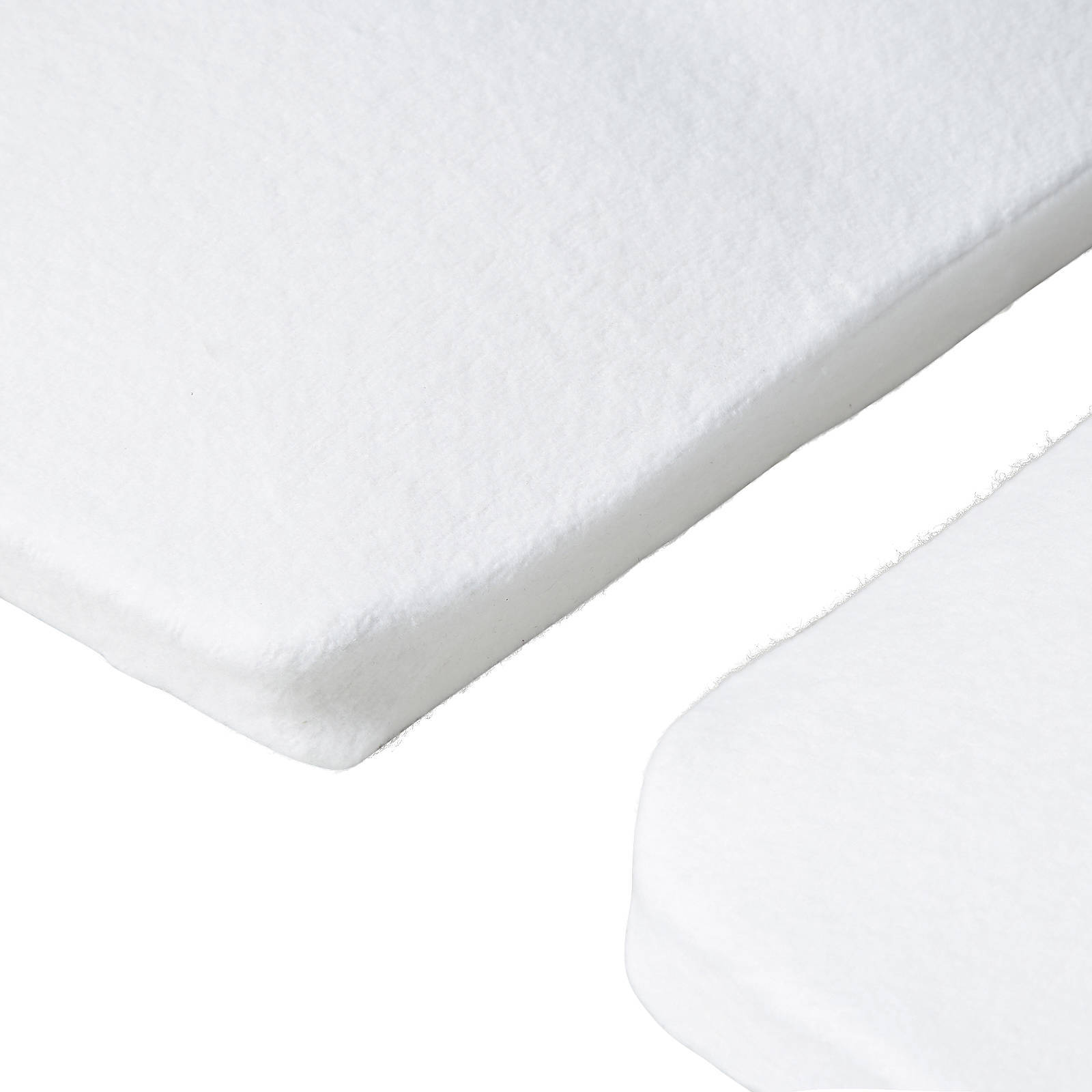 Wehkamp Home molton split topmatras (tot 10 cm matras) wit