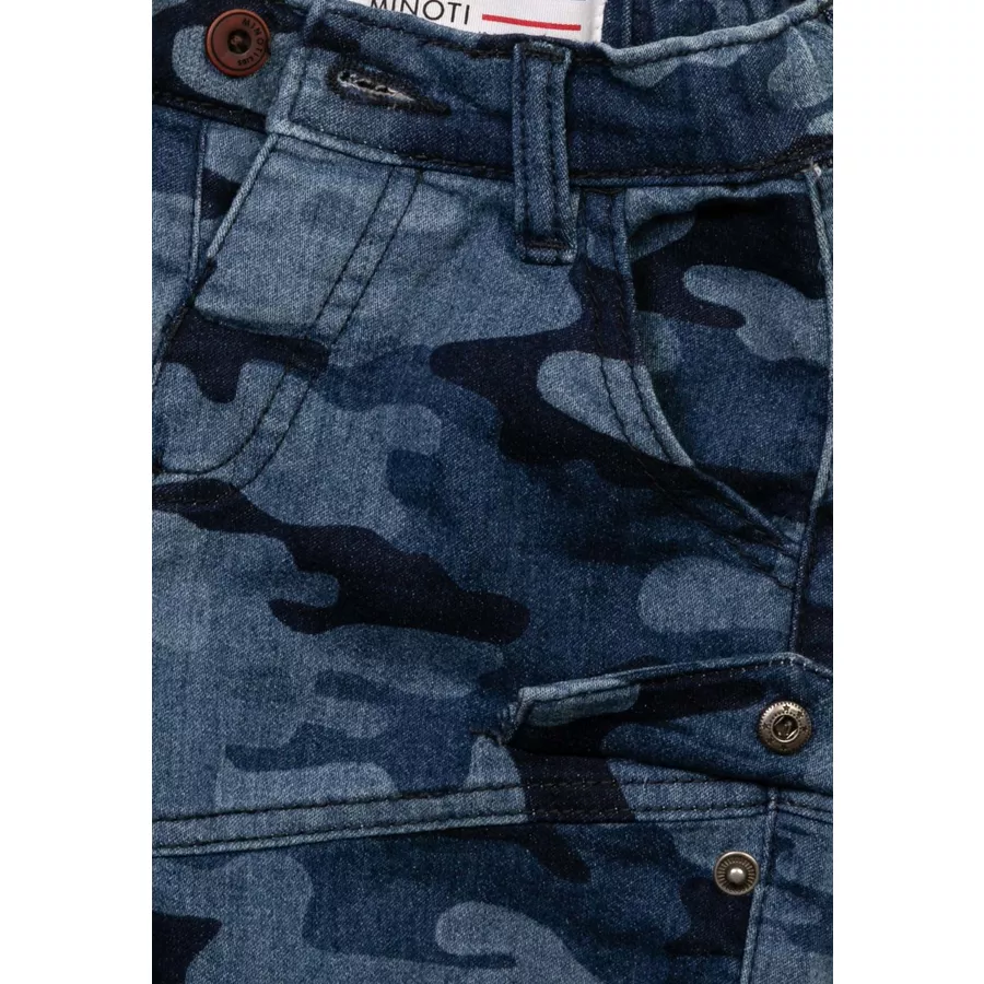 MINOTI Cargoshorts BuntDunkelblau
