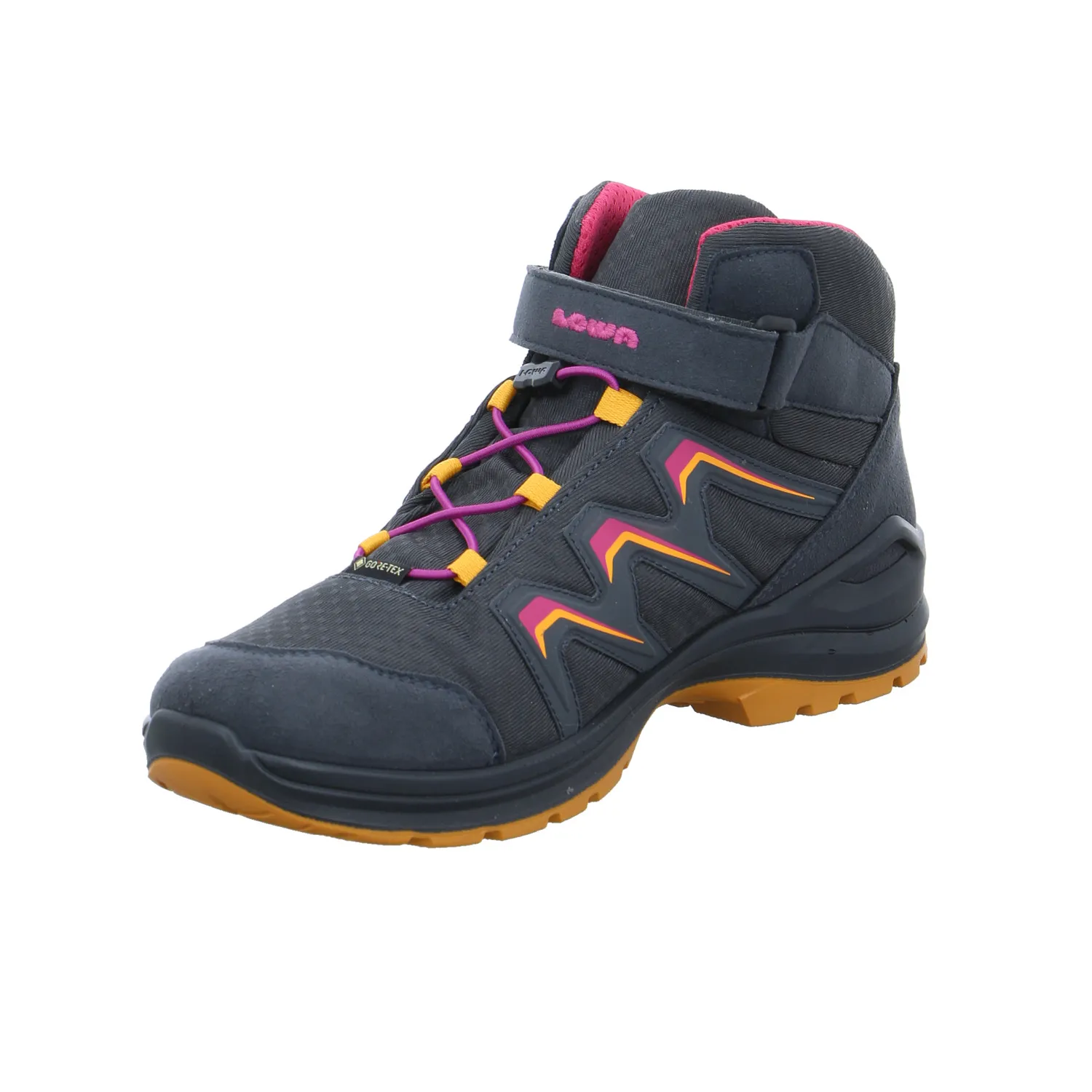LOWA Kinder-Wanderschuhe Grau Synthetik