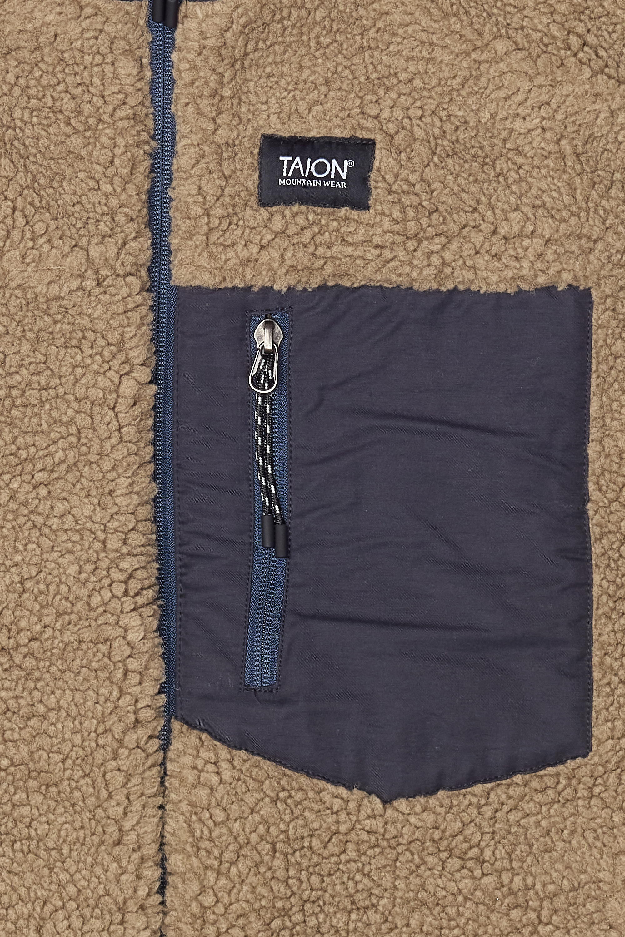 TAION Doudoune sans manches réversible  DOWN X BOAR REVERSIBLE Bleu