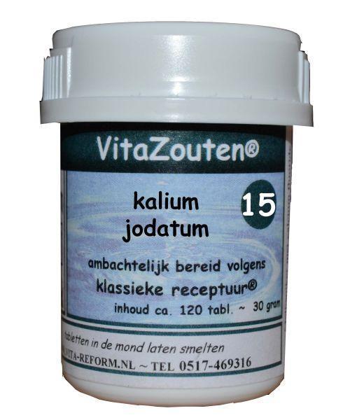 Vita Reform Kalium jodatum VitaZout Nr. 15 120tab