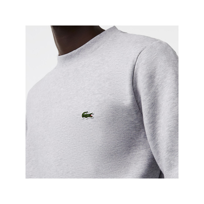 Sweat Lacoste Sport uni coton bio