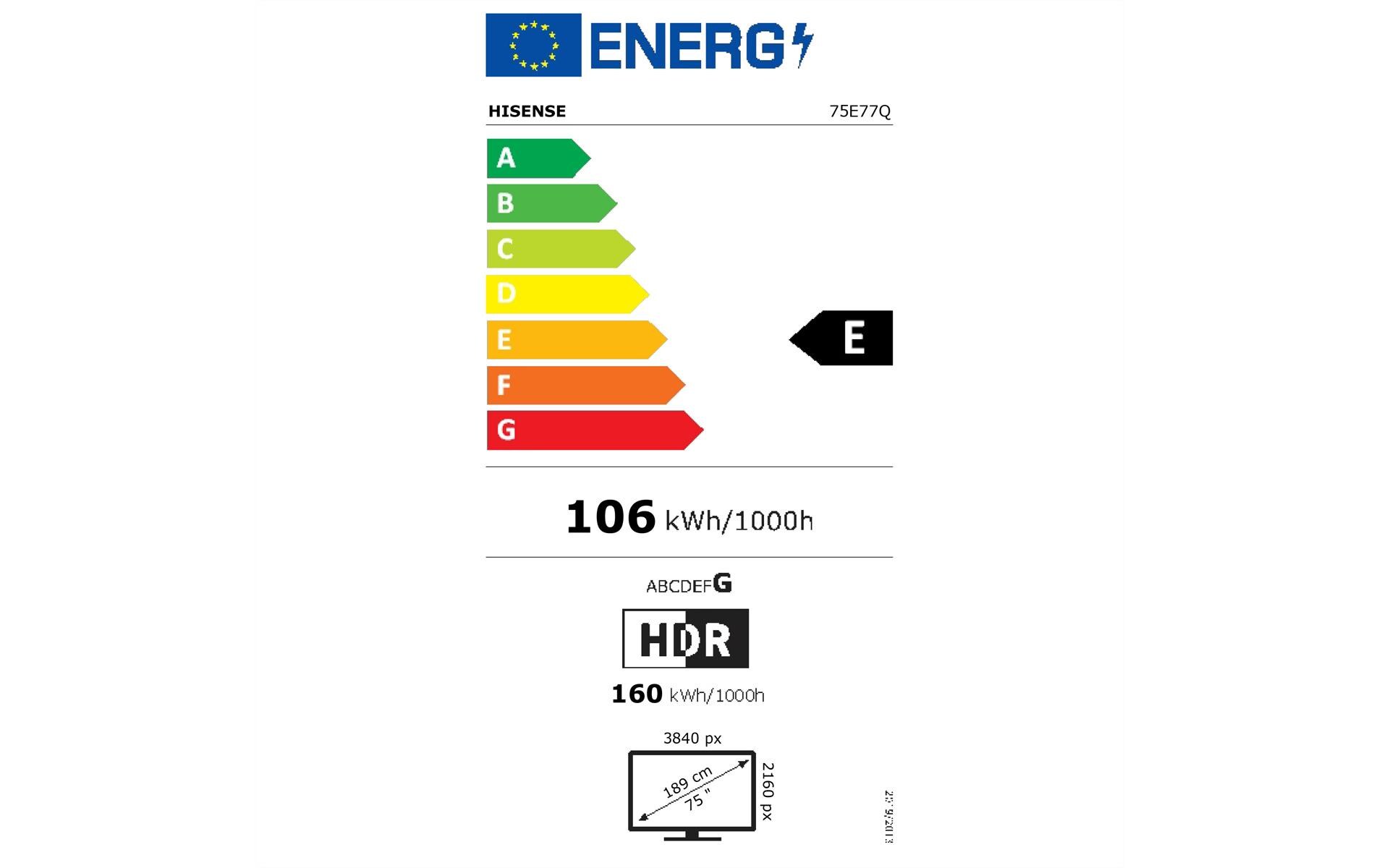 TV 75E77Q 75