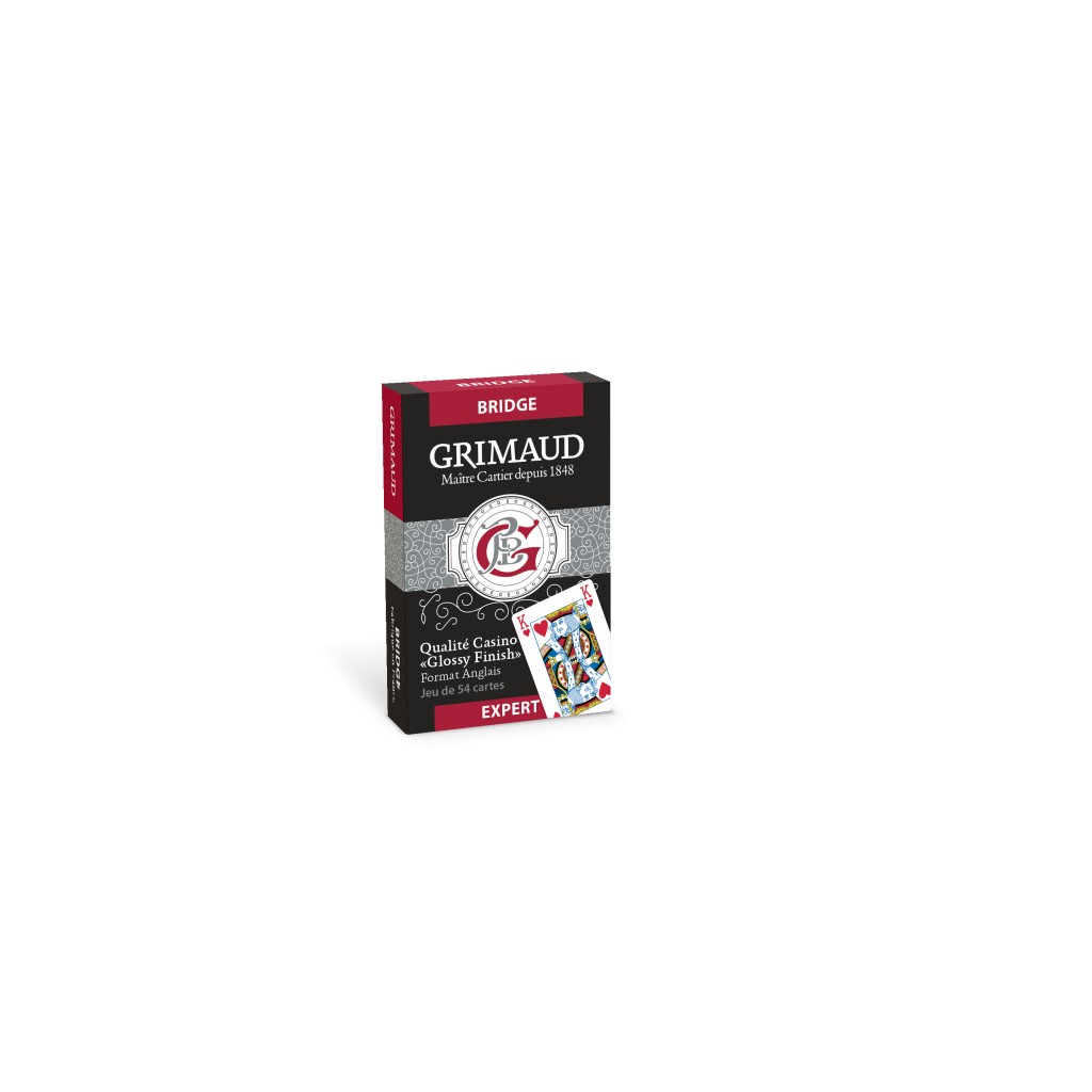 54 Cartes Grimaud Bridge : Expert Rouge