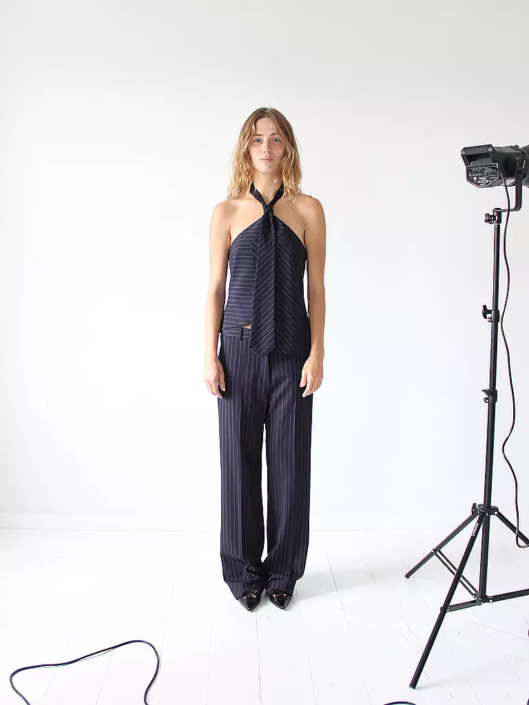 DESIGNERS REMIX Top STEVEN  dunkelblau