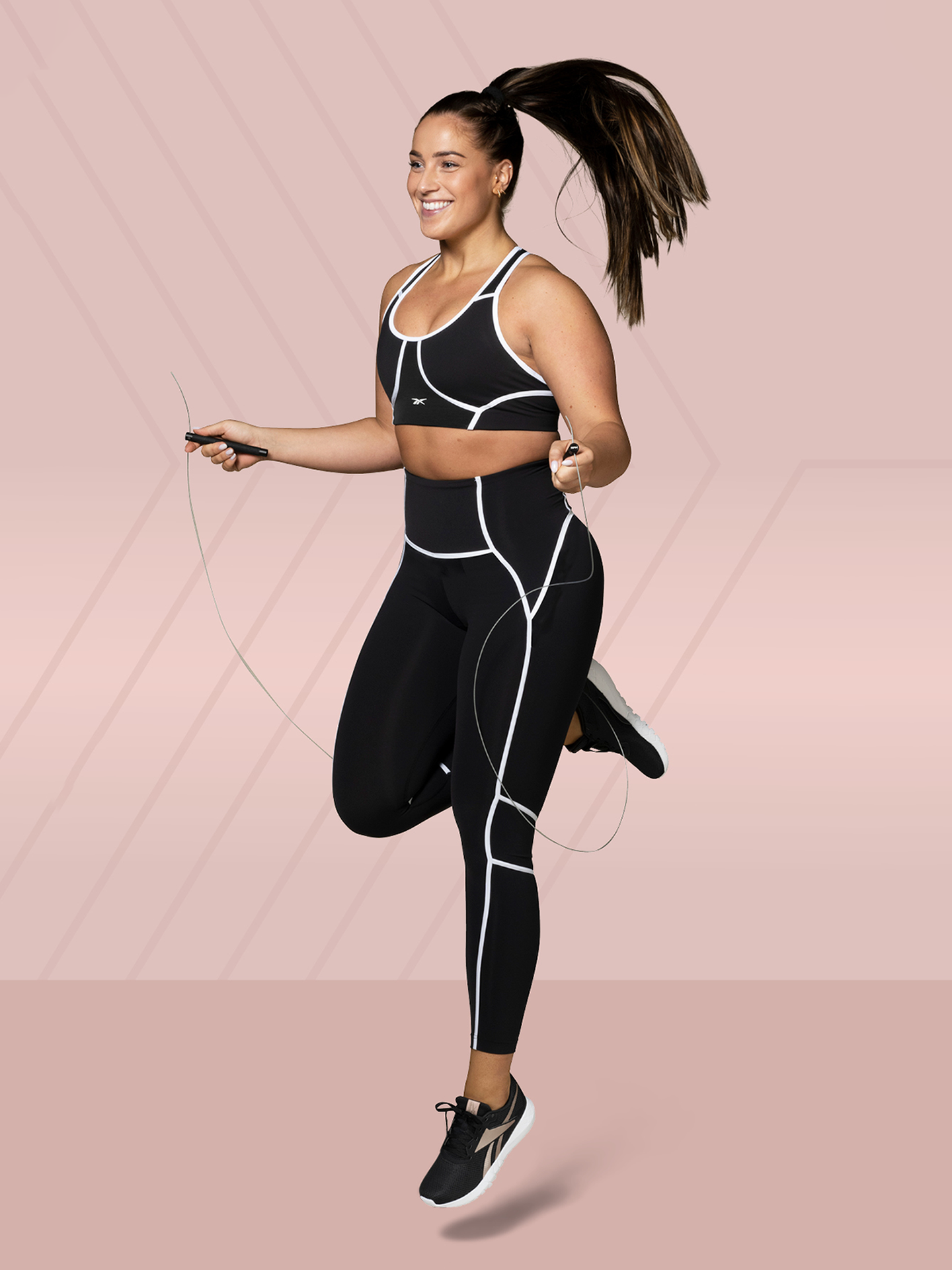 TS Lux Racer Bra Colorblocked