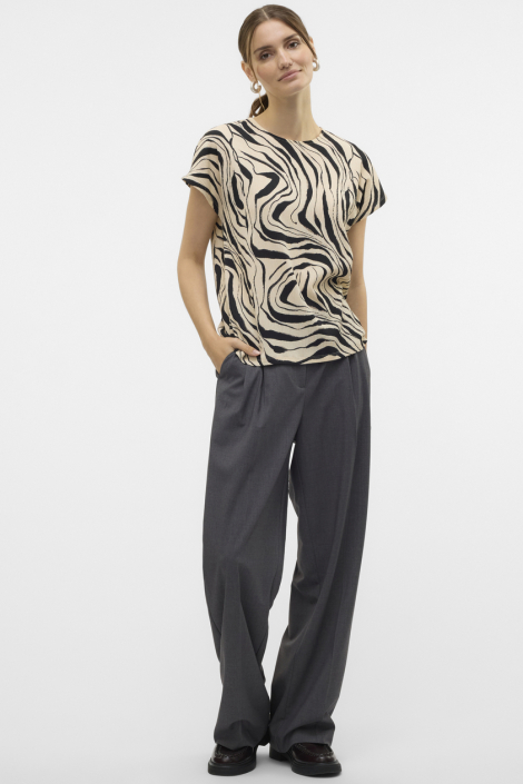 Vero Moda beige dames t-shirt