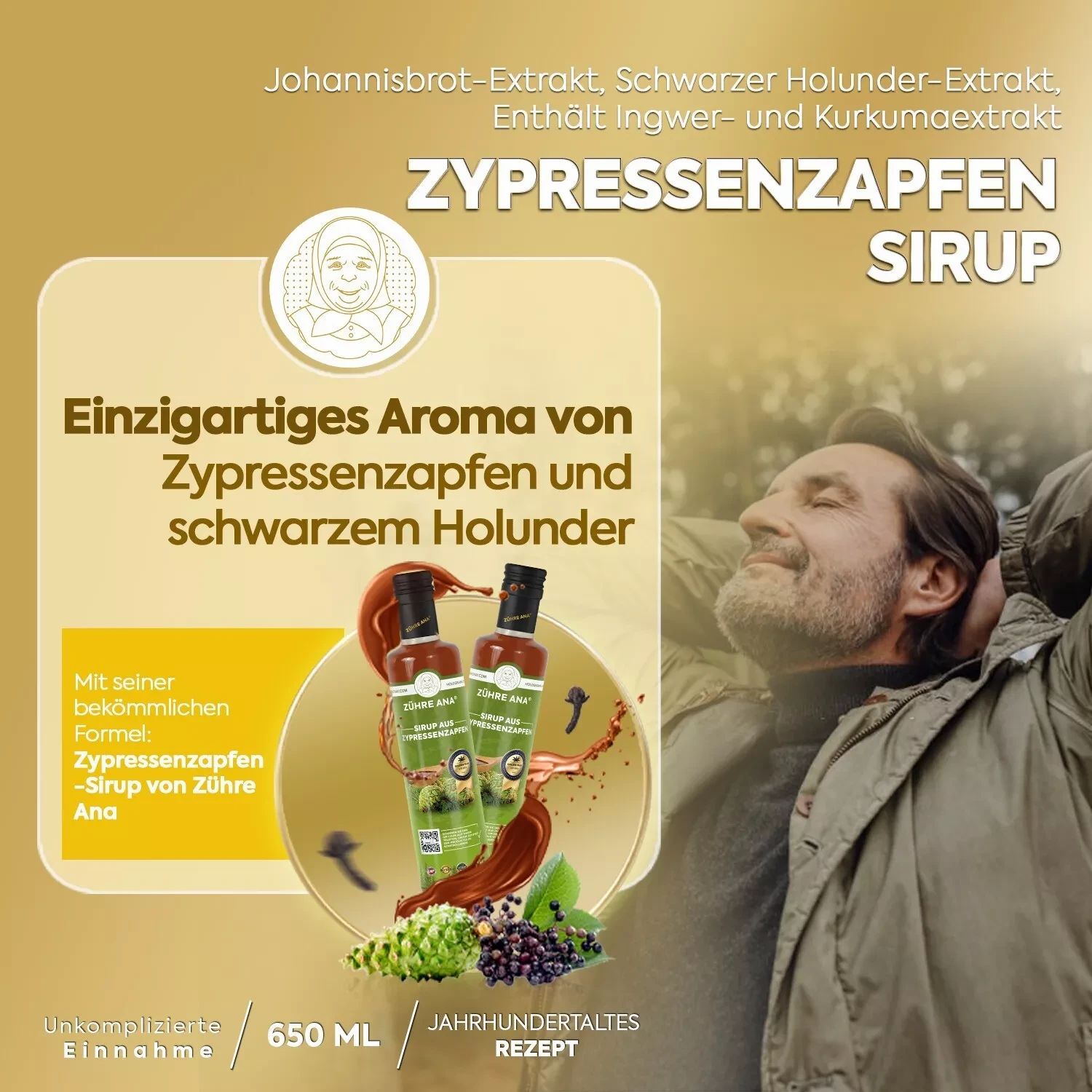 Zühre Ana Zypressenzapfen Sirup