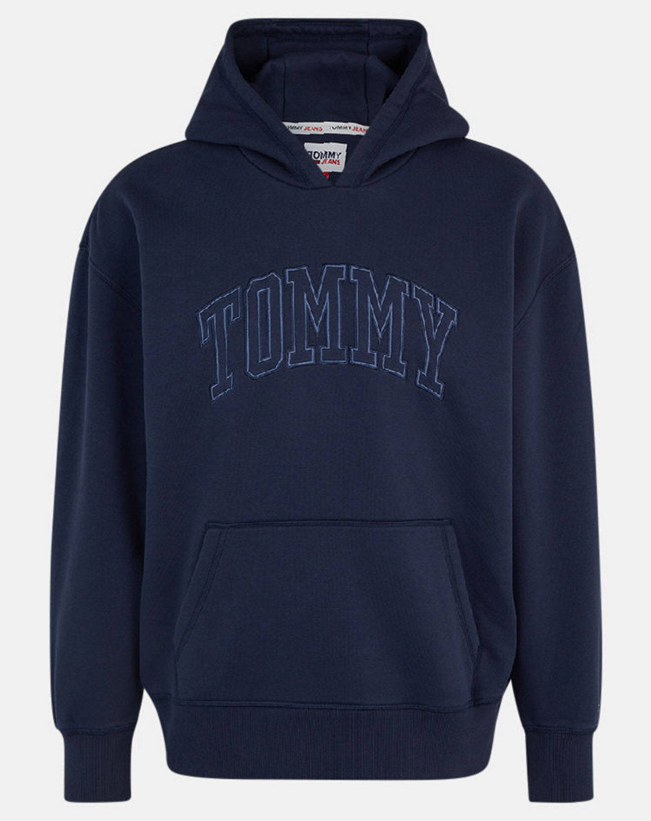 Tommy Jeans Sweat à capuche College bleu marine