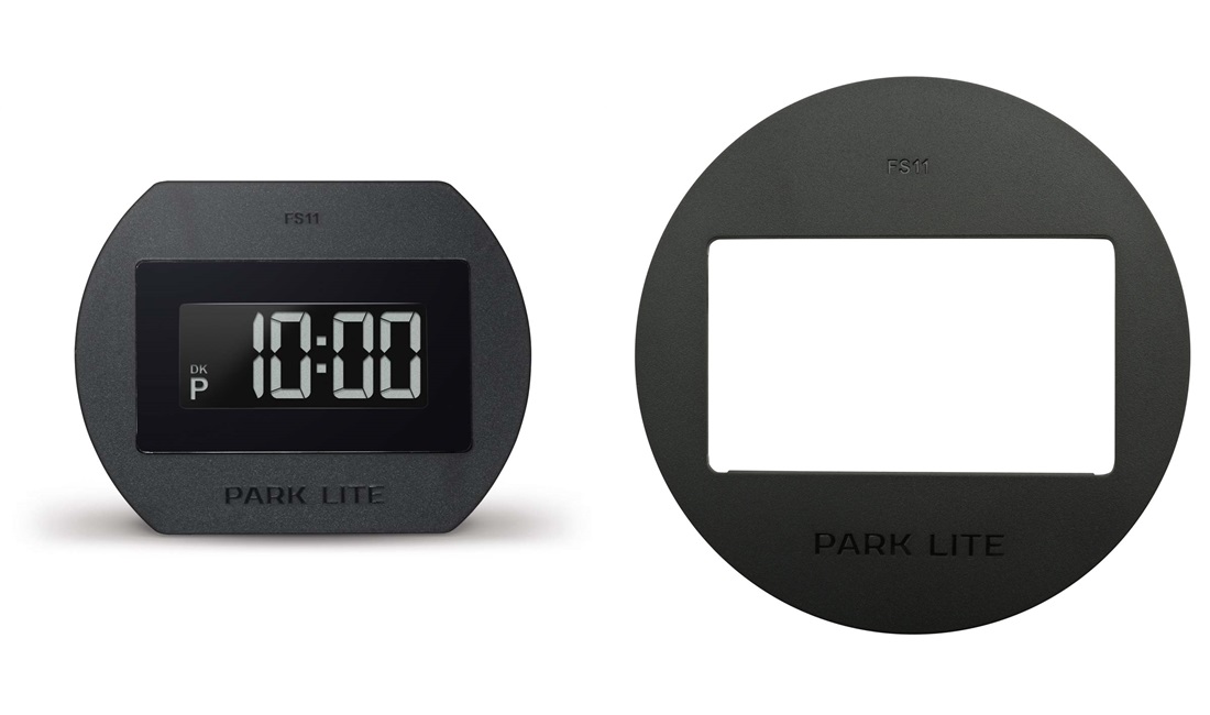 Elektronisk P-skive PARK LITE Rund front