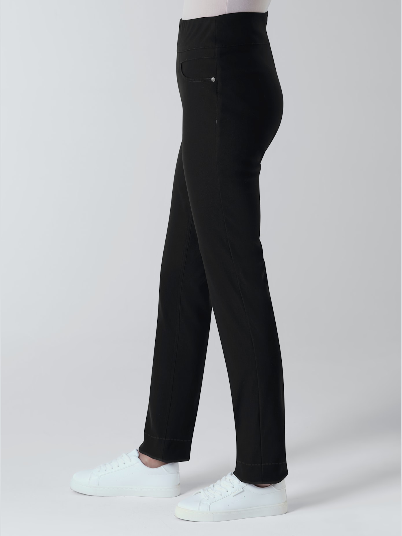 Élégant pantalon extensible qualité viscose extensible souple