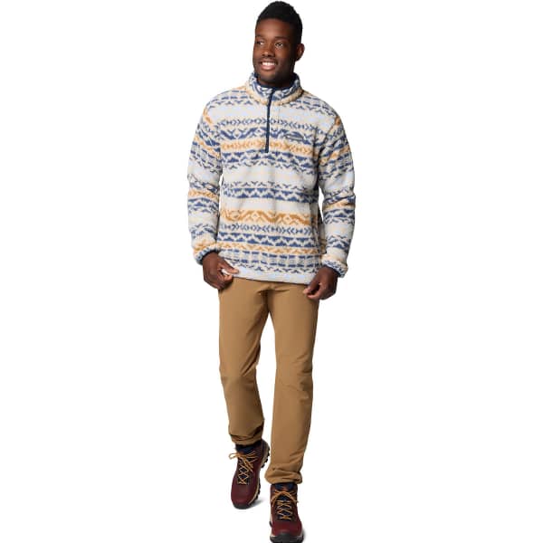 Sweat polaire COLUMBIA RUGGED RIDGE HALF SNAP FLEECE DARK STONE/DARK MOUNTAIN MADRAS MULTI