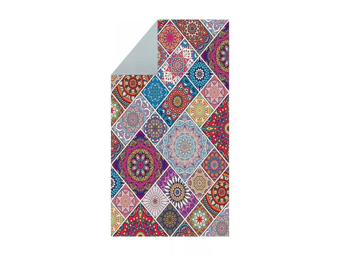 Tapis de cuisine 50x120 cm Polyester Multi Cha