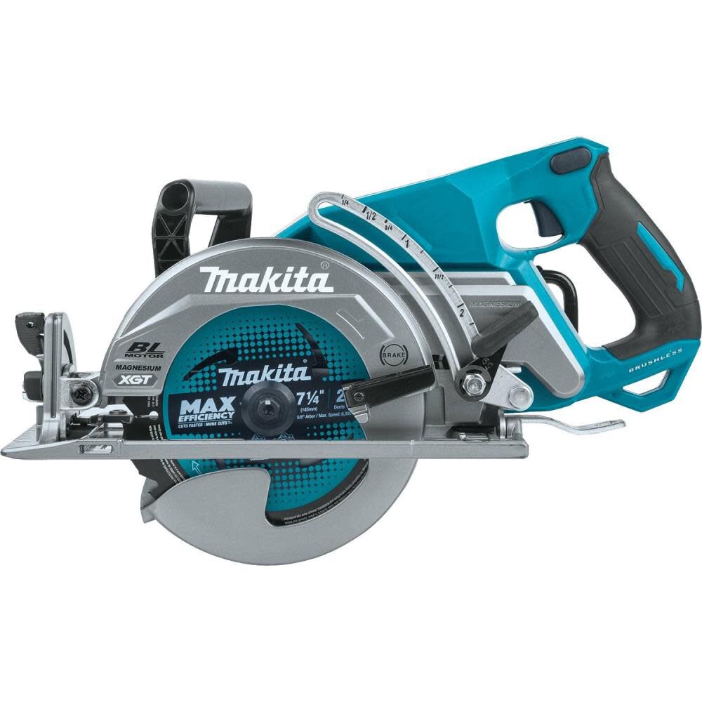 Makita XGT 40V max Circular Saw Kit Rear Handle 7 1/4