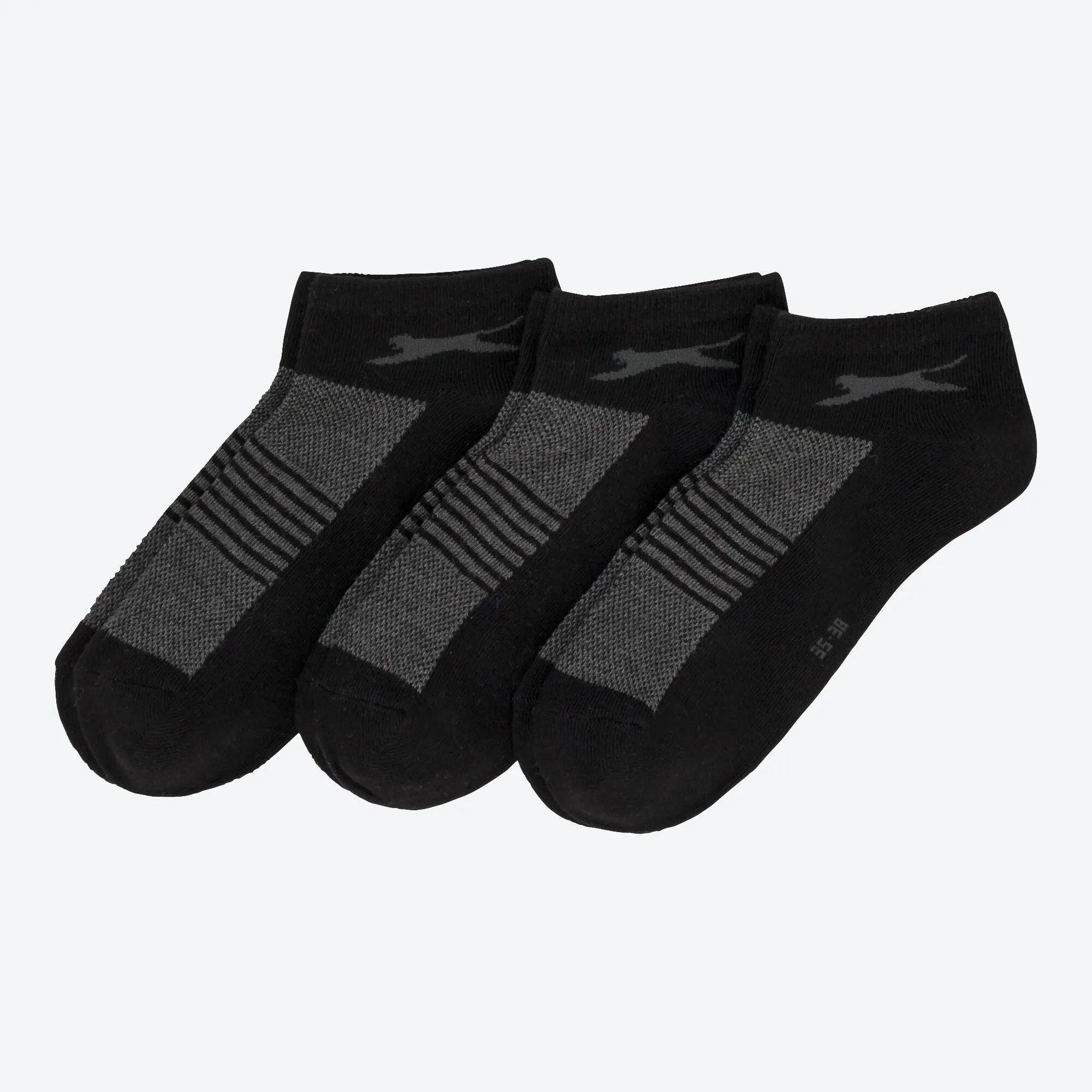 Slazenger Damen-Sport-Sneaker-Socken, 3er-Pack