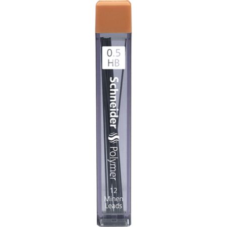 Schneider Polymer-Feinminen Bleistift-Minen - anthrazit - 0.5 mm