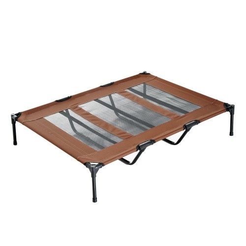 Cama para cães ou gatos PawHut para uso externo, marrom