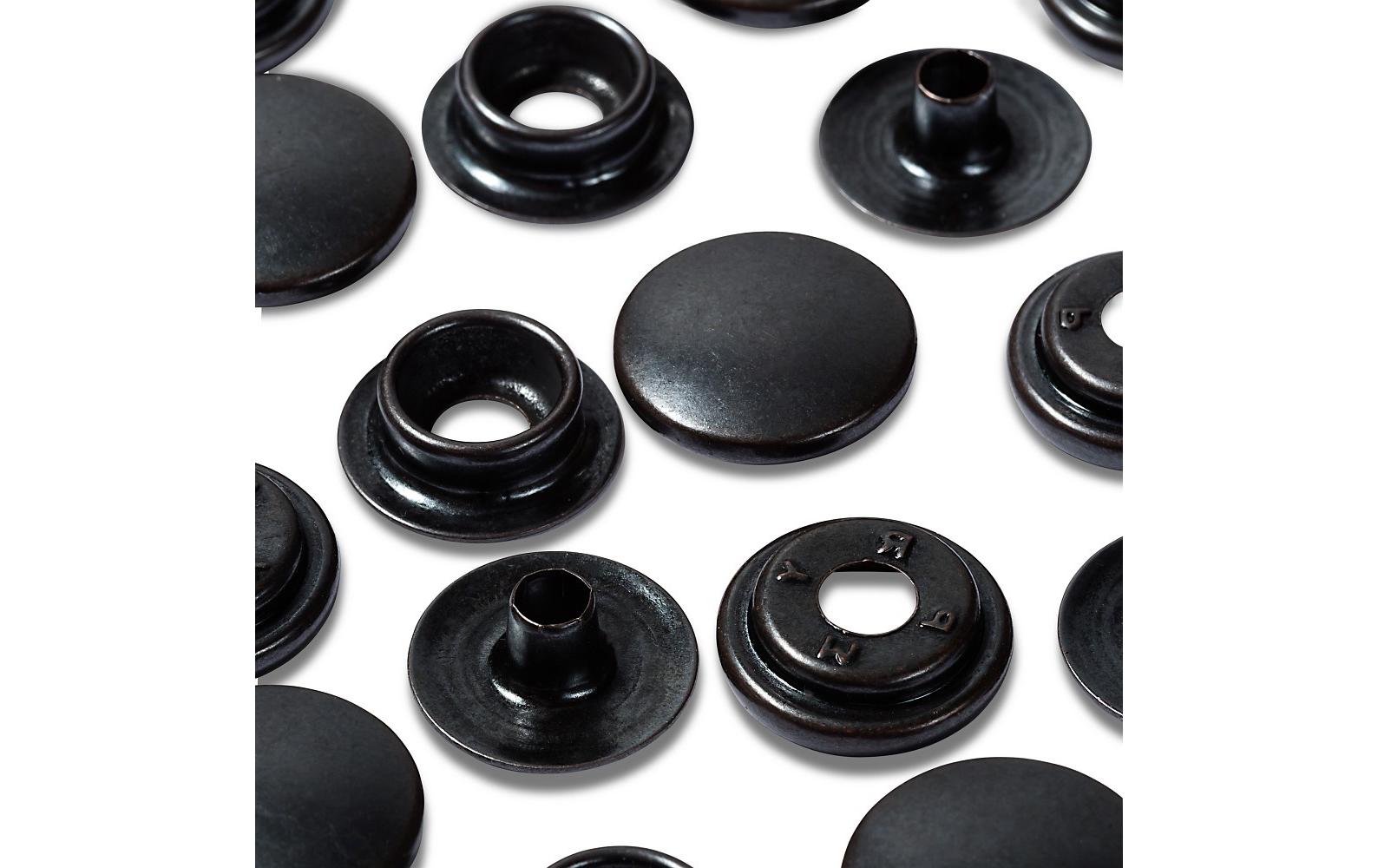 Druckknöpfe Camping 15 mm, Nachfüllpack,10 StückDruckknöpfe Camping Nachfüllpackung