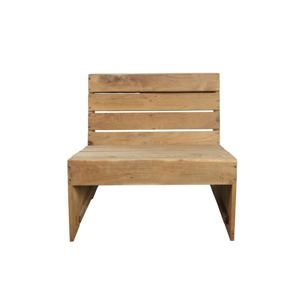 Chaise longue transat woodie nature
