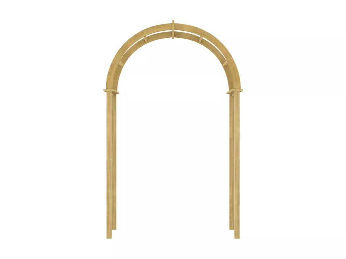 Arche 141x97x243 cm Bois de pin massif imprégné