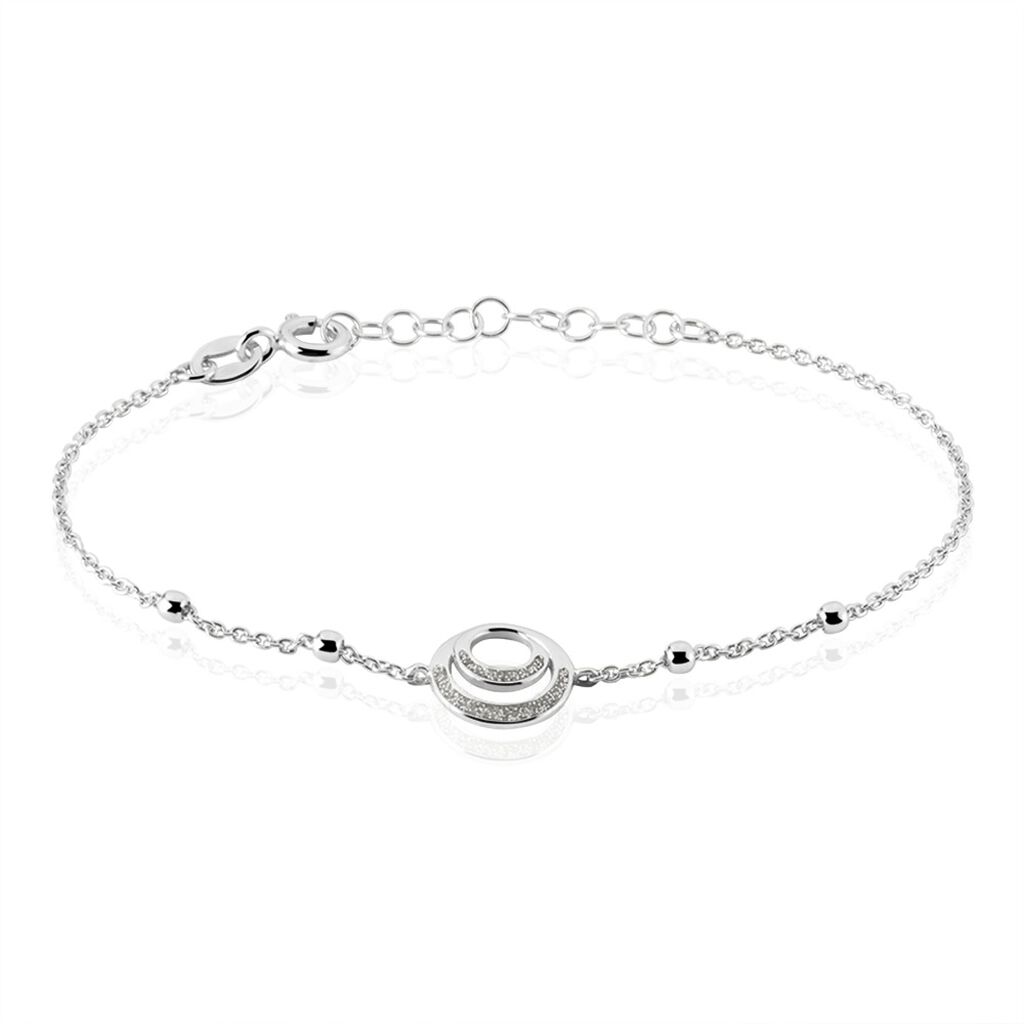 Bracelet Argent Rhodié Vibien Glitter