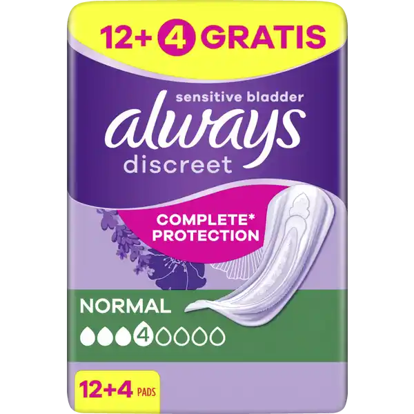 Discreet Inkontinenz Normal 12+4