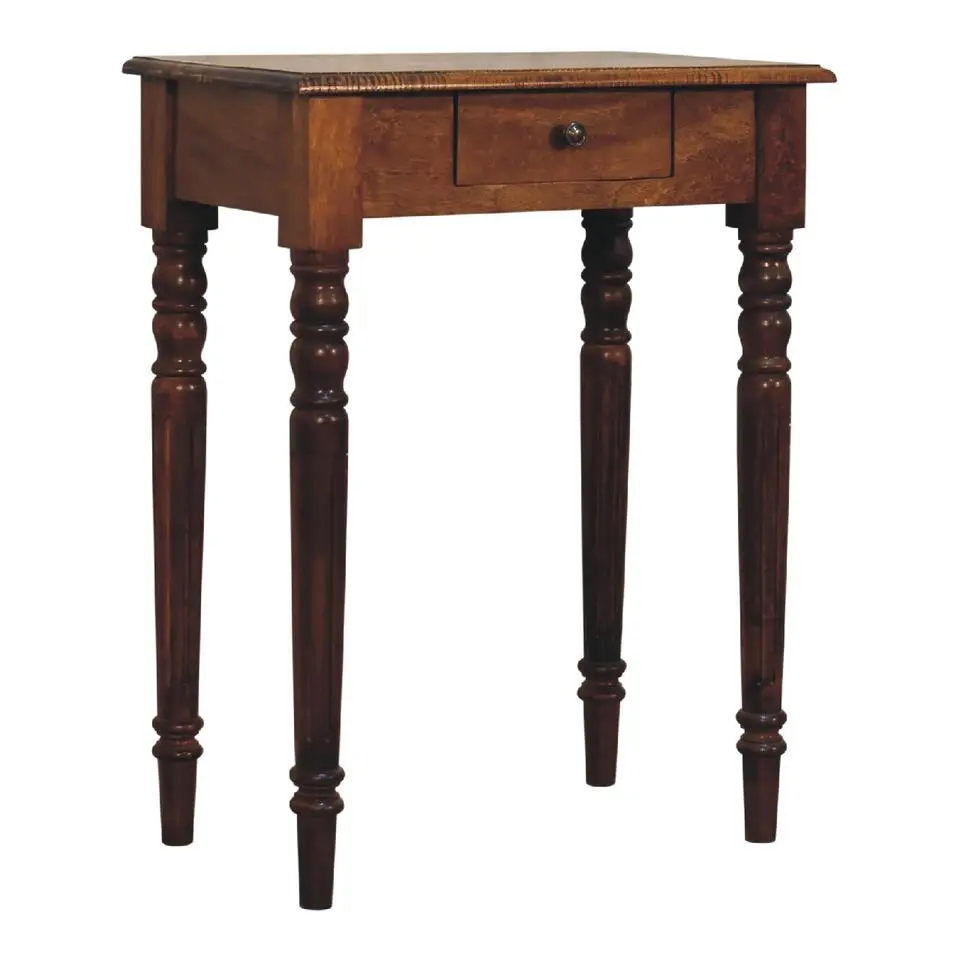 Sidetable - Franse vintage - Kastanjebruine