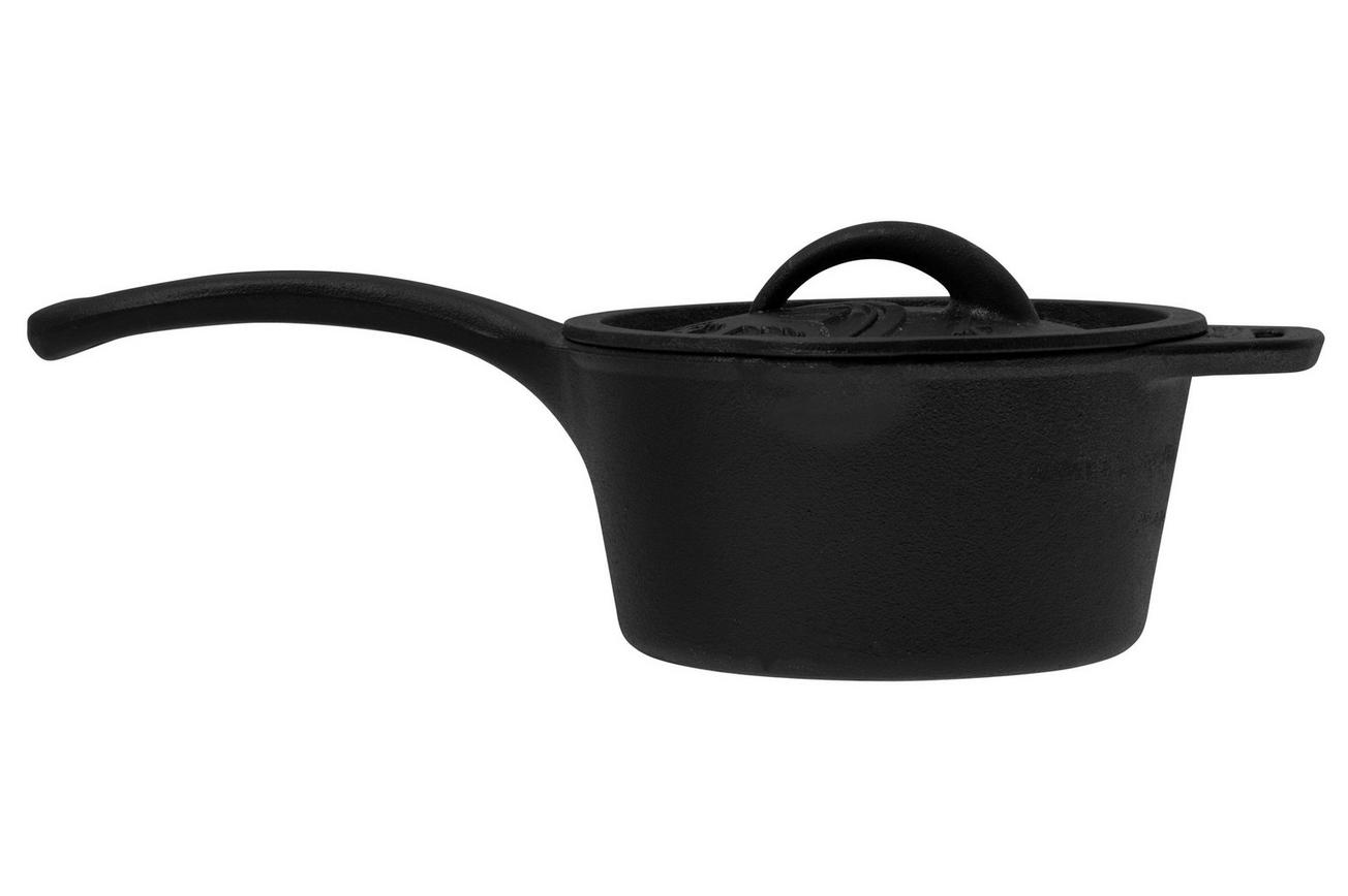 Petromax KR1 braadpan met deksel 1 liter, gietijzer