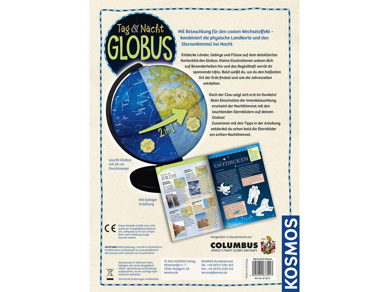 Kosmos Globus Tag & Nacht Experimente mit Tag und Nacht