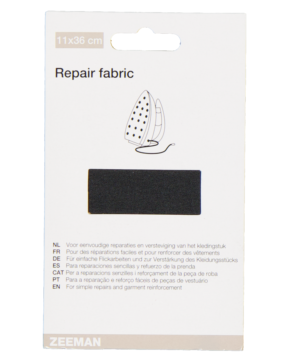 Reparatiestof - Zwart