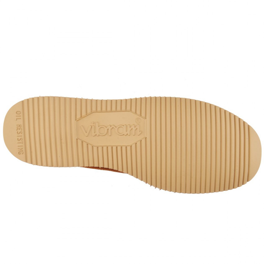 MAKWA AZTEC BROWN COGNAC NAVAJO-Mocassin en cuir pour homme