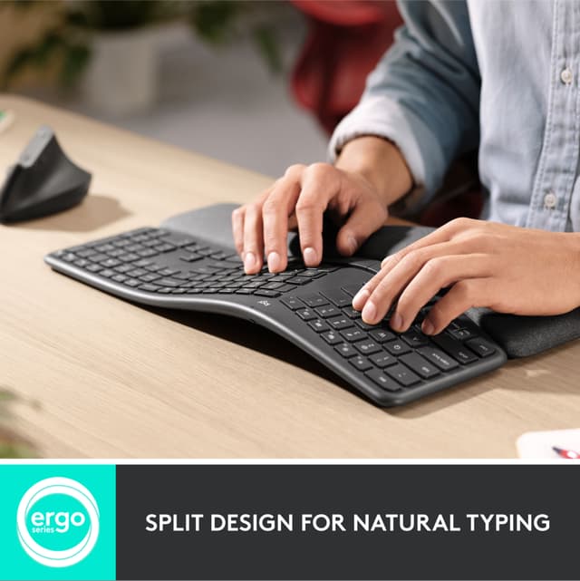 Logitech Ergo K860 ergonomisk tastatur