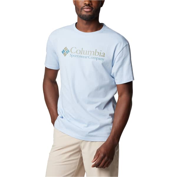 T-shirt COLUMBIA CSC BASIC LOGO TEE WHISPER/CSC RETRO LOGO