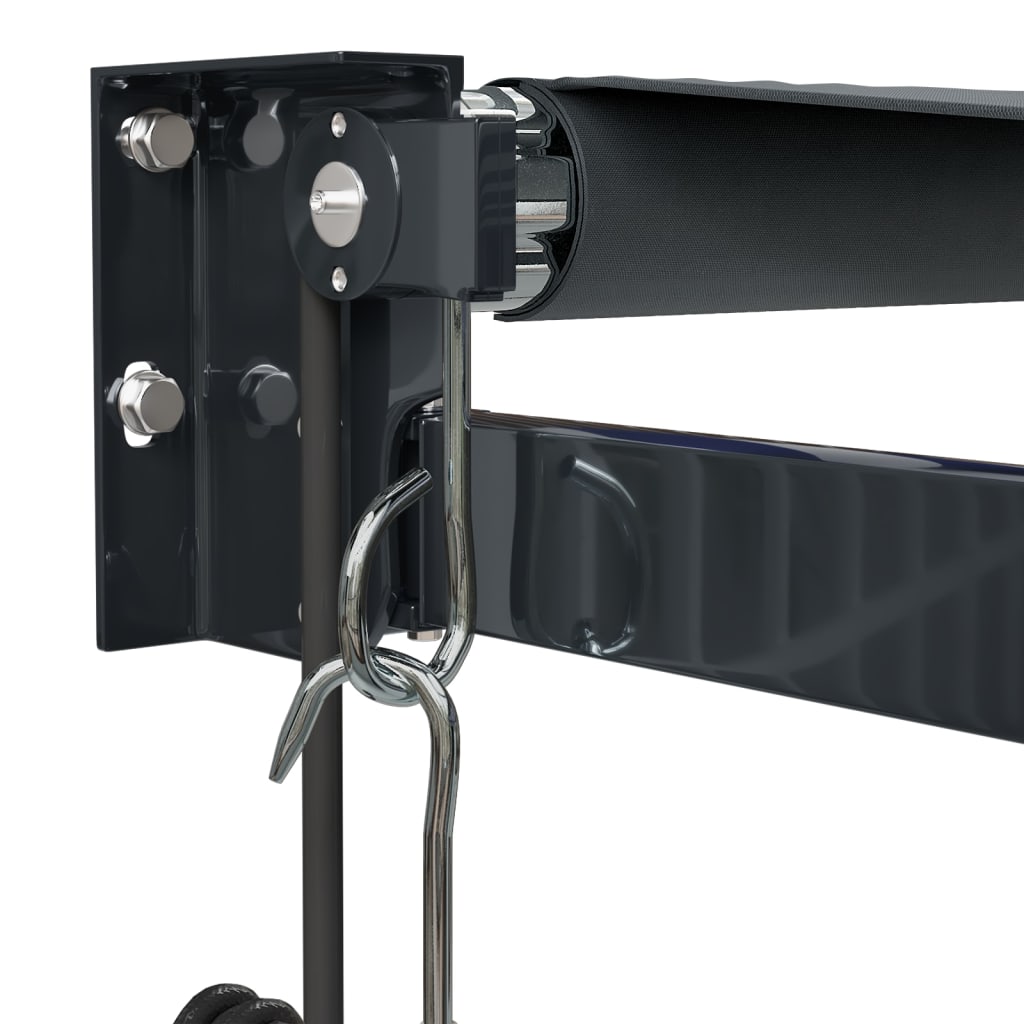 Auvent rétractable automatique anthracite 3x2,5 m
