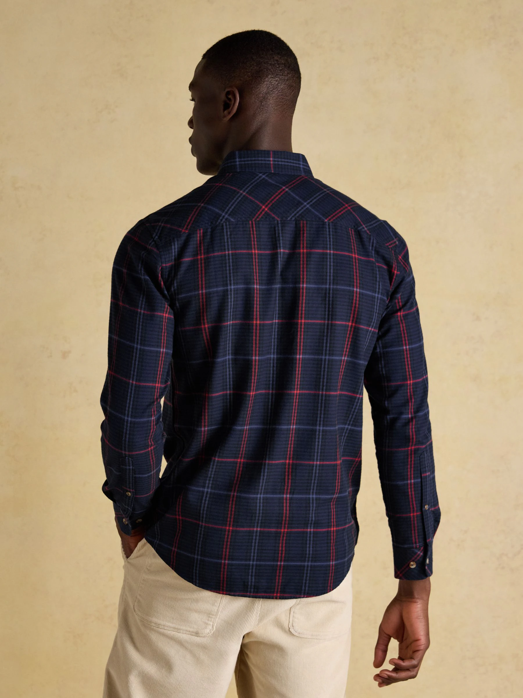 Joules Lightweight Brushed Flannel Cotton Shirt