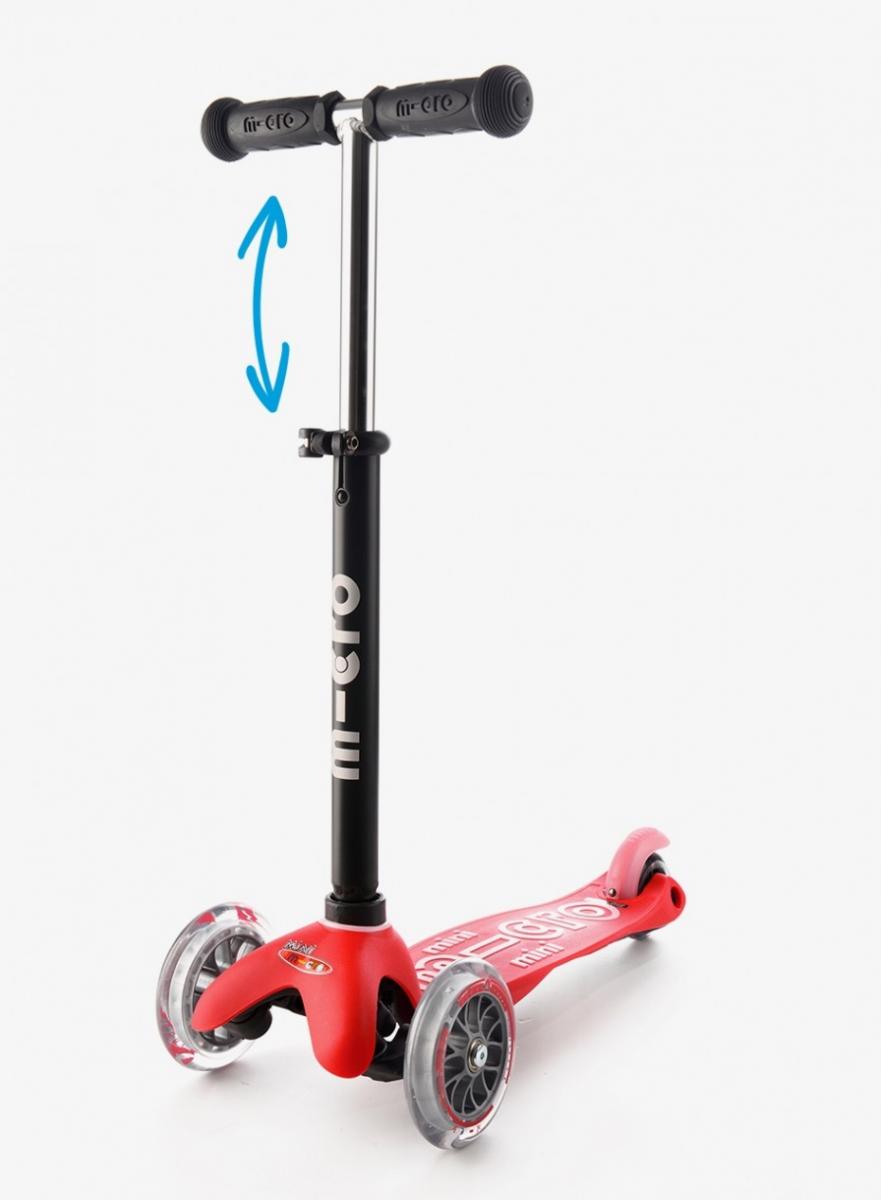 Trottinette mini2go deluxe plus rouge