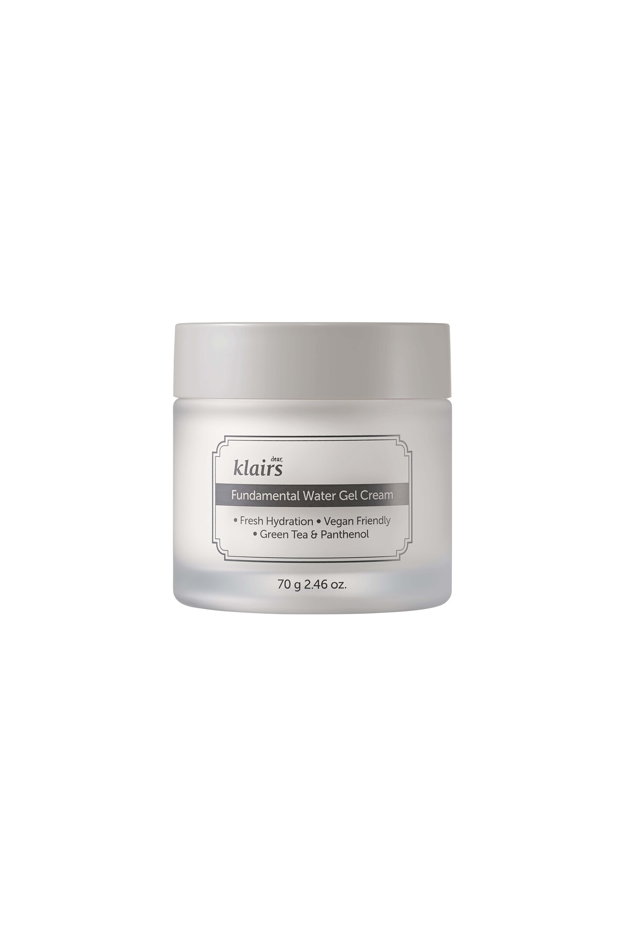 Dear, Klairs Fundamental Water Gel Cream 70 ml