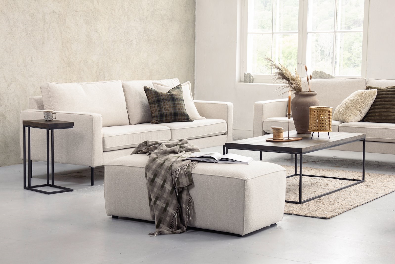 Westin pall Tekstil Honor A3R1 Beige. Sorte ben
