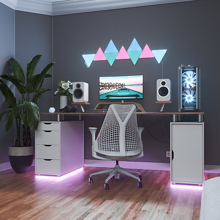 Kit de démarrage Nanoleaf Shapes triangles 9 panneaux LED