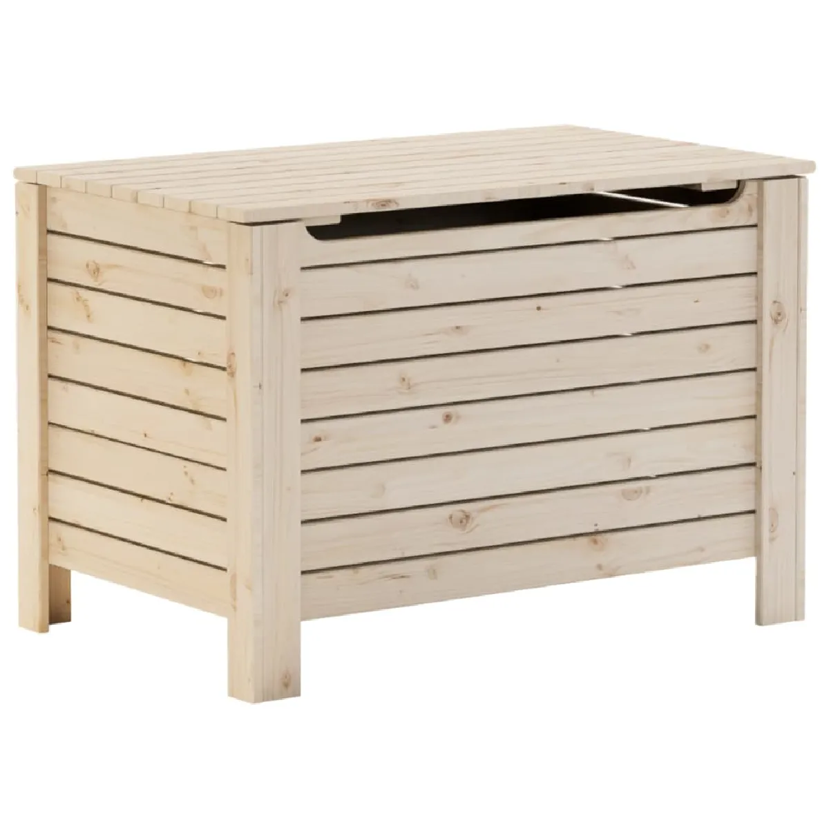 vidaXL Boîte de rangement RANA bois massif de pin