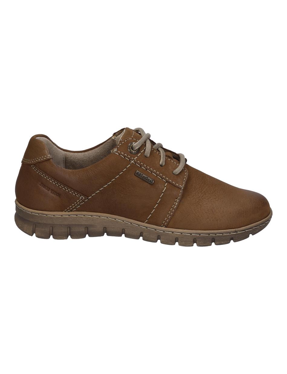 Halbschuh Steffi 59, cognac-kombi