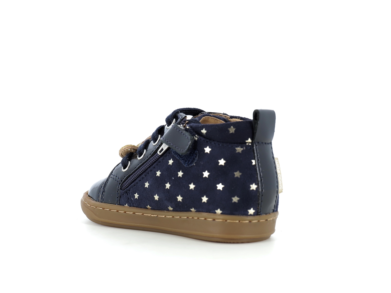 Shoopom-BOUBA HEART Cuir Marine