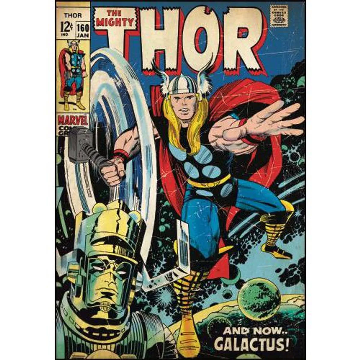 Thedecofactory Marvel Thor Comic Book