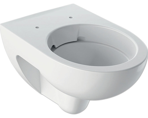 GEBERIT Renova No. 1 wandcloset, randloos, glanzend wit, KeraTect® speciaal glazuur, zonder toiletzitting, 203050600