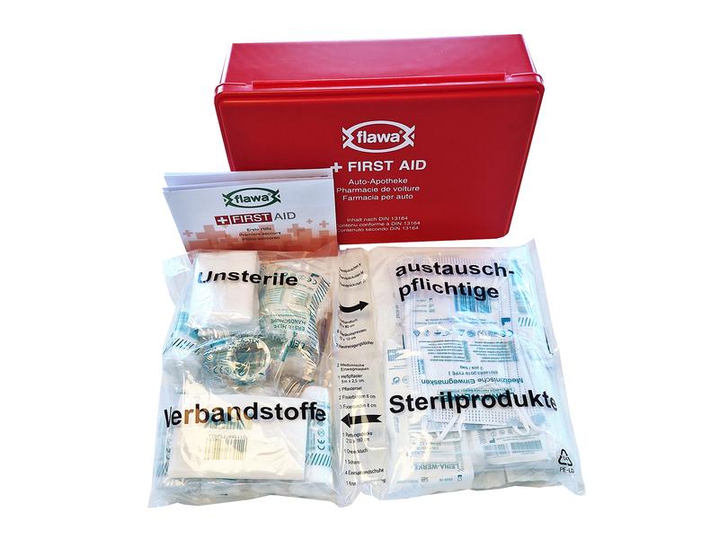 FLAWA Auto-Apotheke nach DIN 13164 Notfallausrüstung