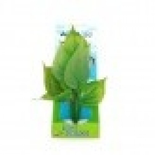 Planta artificial Lizardi de 20 cm na cor verde.